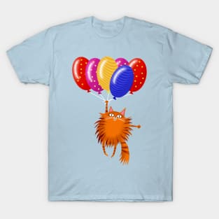 The Cat Balloonist T-Shirt